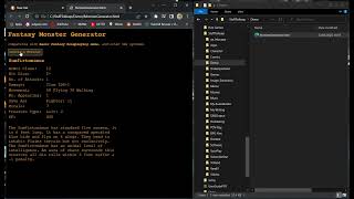 Fantasy Monster Generator screenshot 4