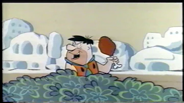 Flintstones 'Cook Him Meat' Cartoon Network Promo TV Commercial