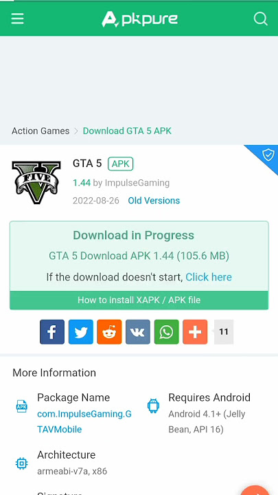 GTA5 is available in APKPure