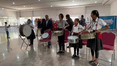 March past Drum Beat,Silver Oaks International School Hyderabad