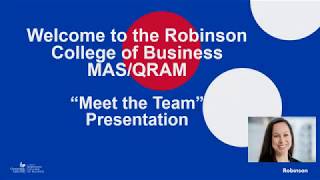 Meet the Team - Master of Actuarial Science/Qualitative Risk Analysis and Management