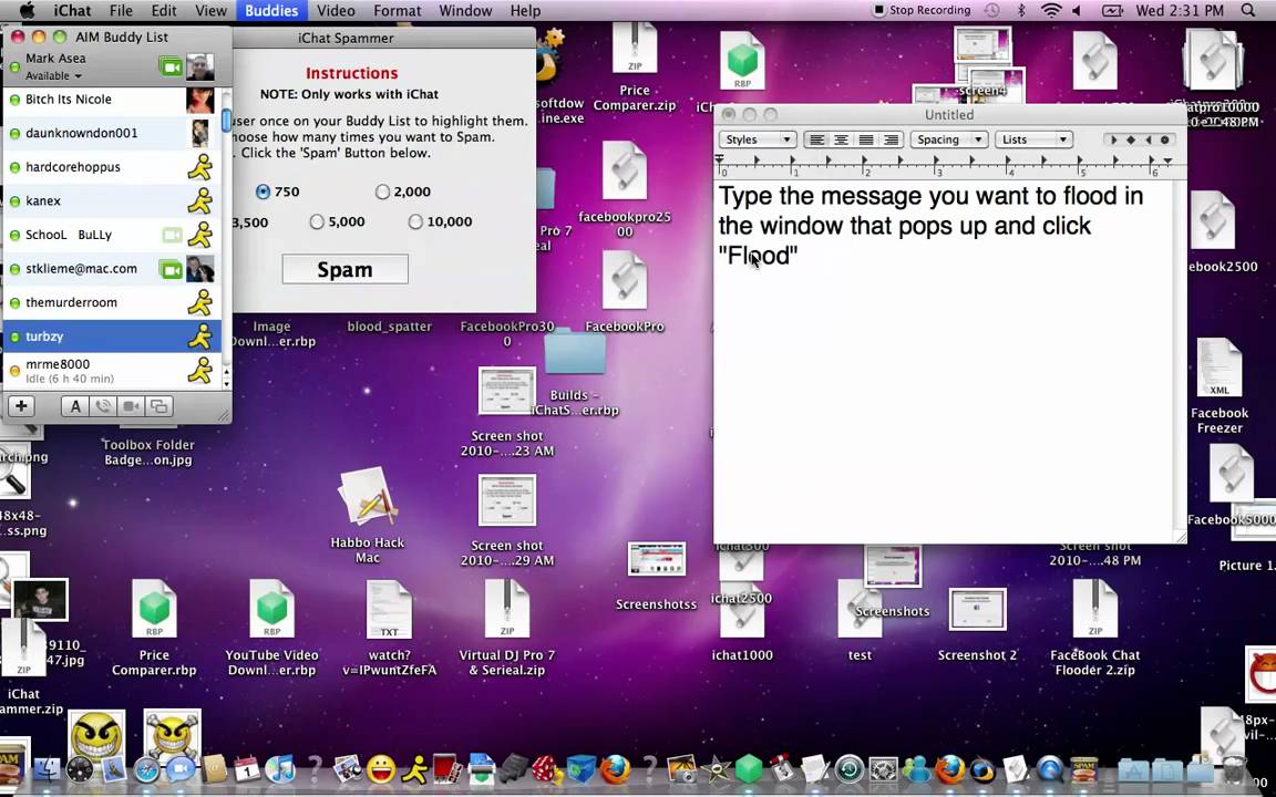 iChat Spammer for Mac