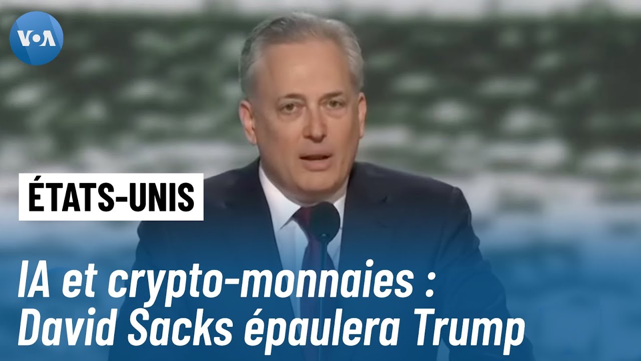 David Sacks pour piloter les politiques de Trump en IA et crypto-monnaie