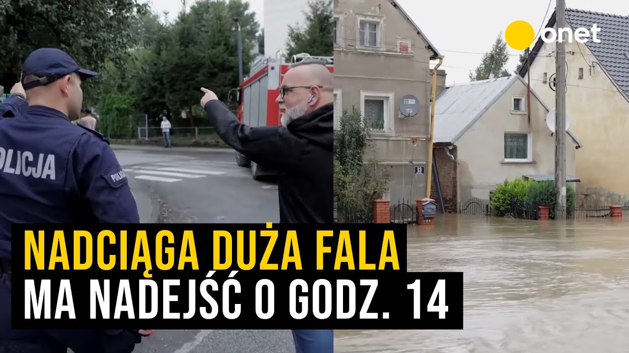 Powódź na południu Polski. Reporter Onetu jest w Paczkowie