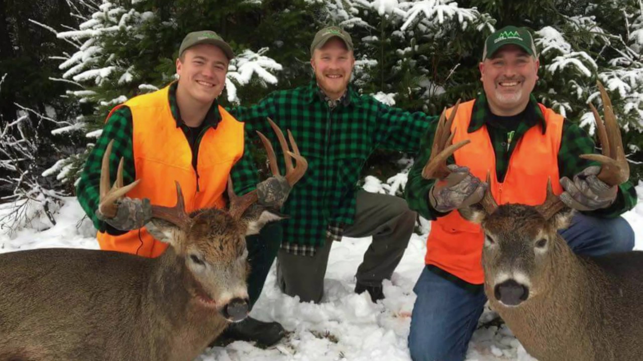 Maine North Woods 2016 229lb 11pt Buck YouTube