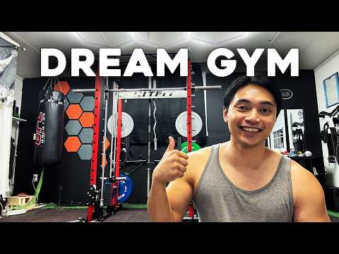 I Finally Built My Dream Home Gym (realistic)