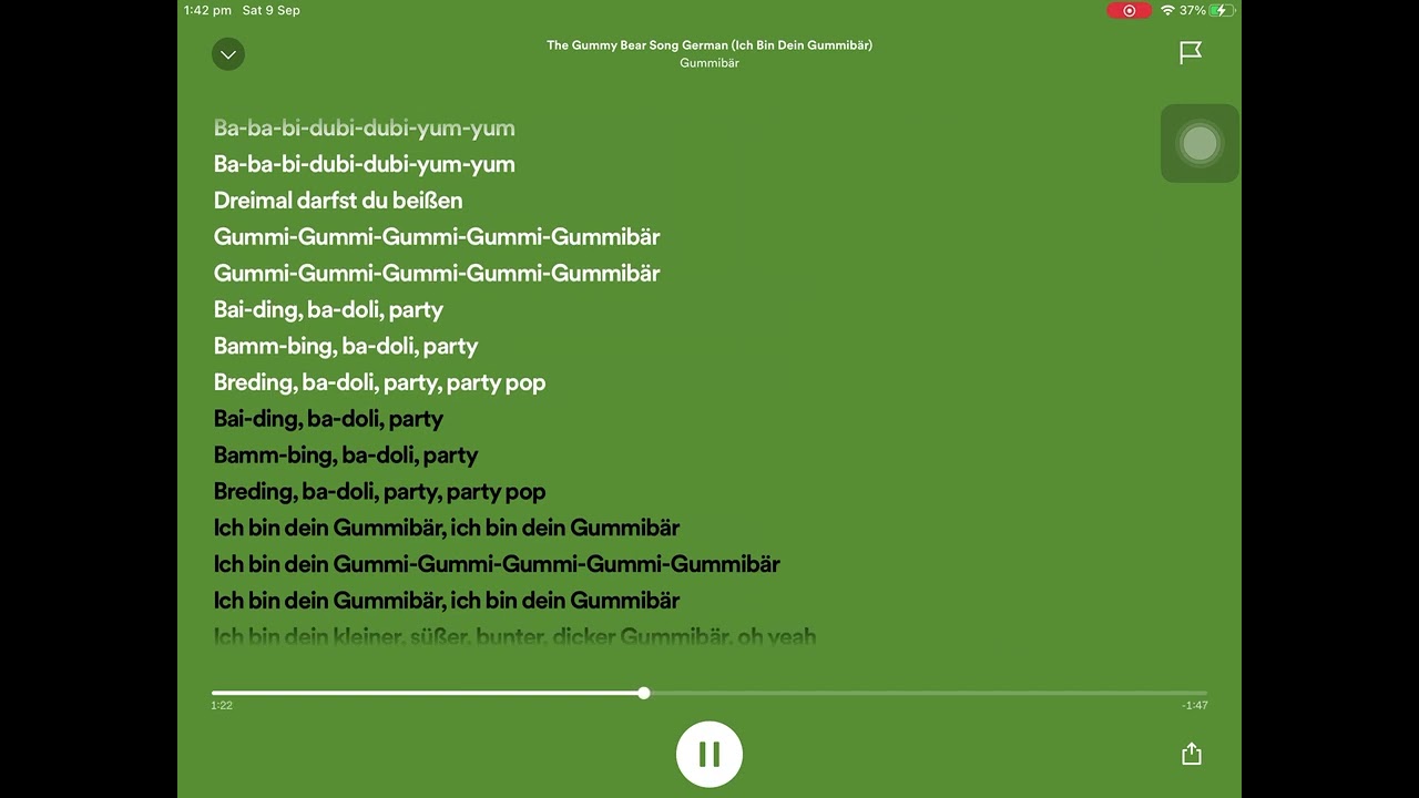 Lyrics For The Gummy Bear Song In German Have Been Posted - Gummibär