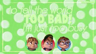 REBOOT | The Chipmunks - NO! | with lyrics