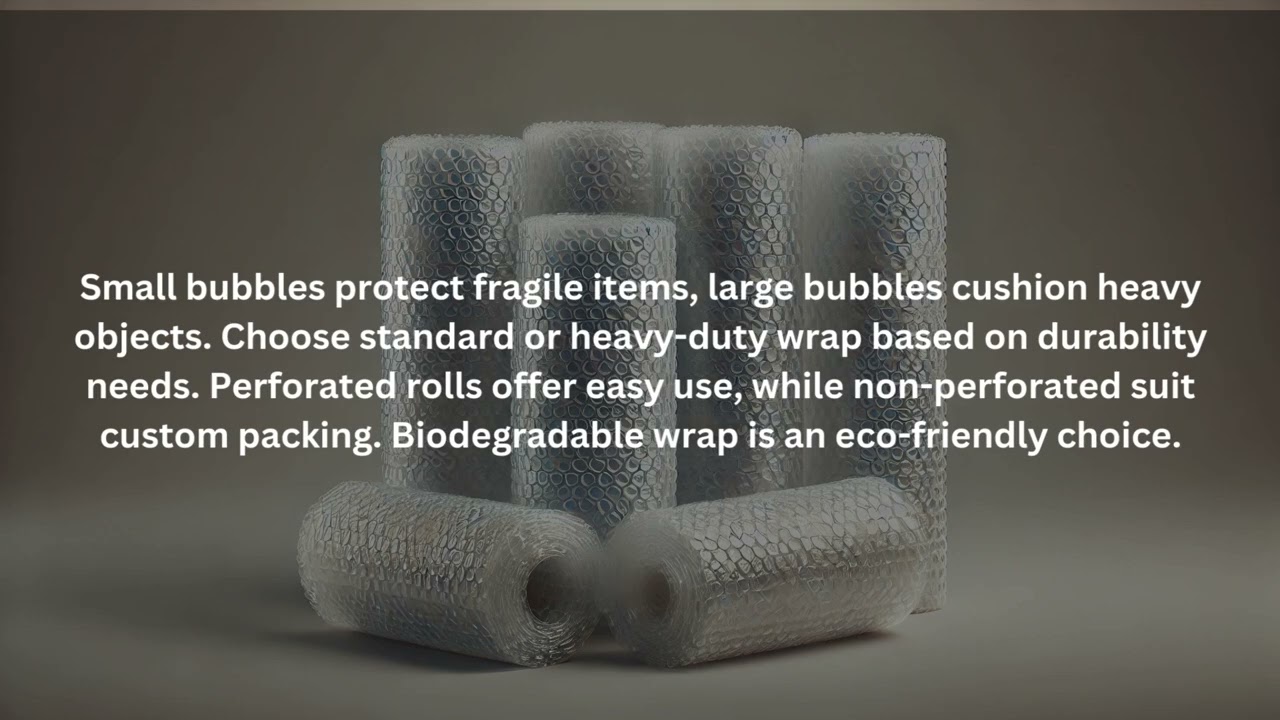 What Are the Key Features to Look for When Buying Bubble Wrap