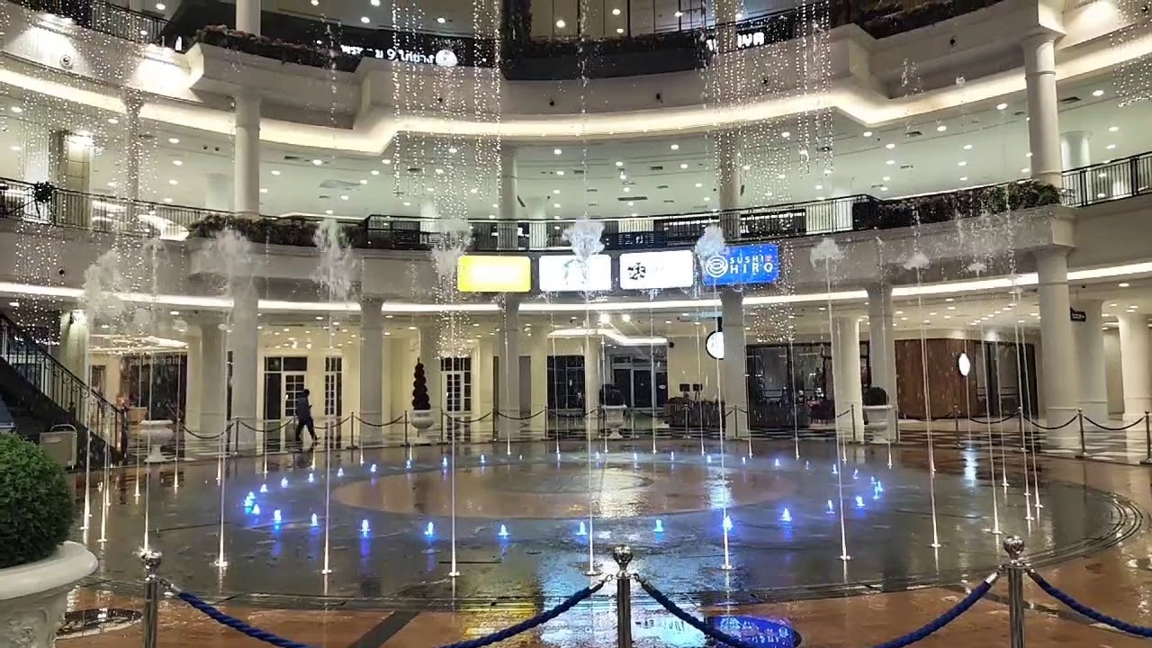 Bangkok The fountain show promenade