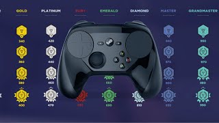 My Steam Controller progress in Aim Lab #1 (old settings)