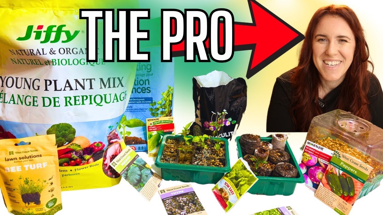 🌱 Beginners Guide to Seed Starting! MASTERCLASS for a Thriving Garden 🌿