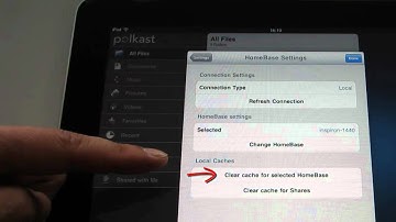 Polkast Tutorial: Clear cache using Polkast (iPad)