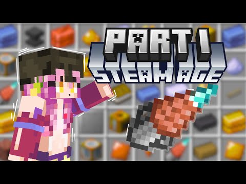 Modern Industrialization Mod Full Walkthrough v 2.2.27 (Part 1/3) STEAM AGE