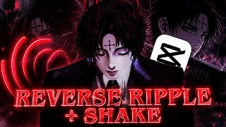 Reverse ripple + shake ⚡ Tutorial on Capcut and preset for (alight motion) #alightmotion #tutorial