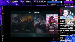 Shoutout to TheeBakedJake for Gifting Sub Goal on Twitch and 8-1 winning streak on League of Legends