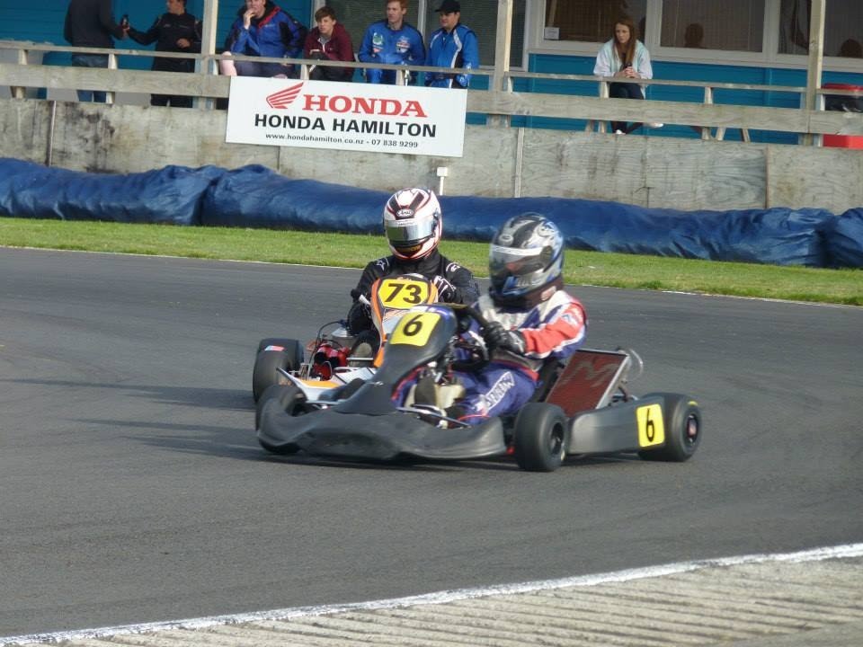 KZ2 onboard Hamilton Kart Club KZ2 restricted highlights