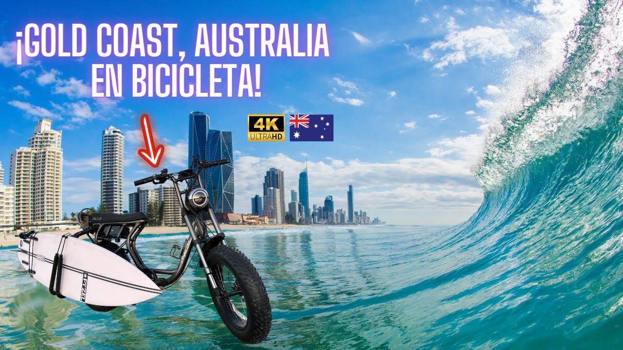 Bike Riding Gold Coast Australia 4K + Tour De Surf Spots 🌊🚲 YouTube