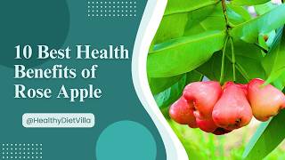 Top 10 Amazing Health Benefits of Rose Apple