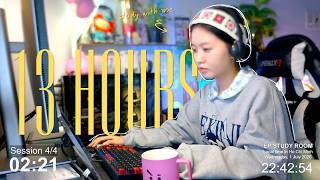 🔴 LIVE | Study With Me | 50/10 Pomodoro | 12/08/2026