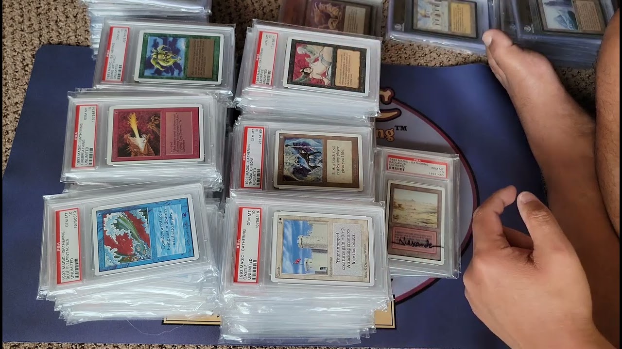 $50,000+ PSA & BGS Graded Magic Cards listing on eBay later this week = SPEND YOUR TAX REFUND on MTG