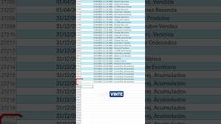 Balancete Automático com fórmula Lambda #financas #excel#contabilidade  #empreendedorismo