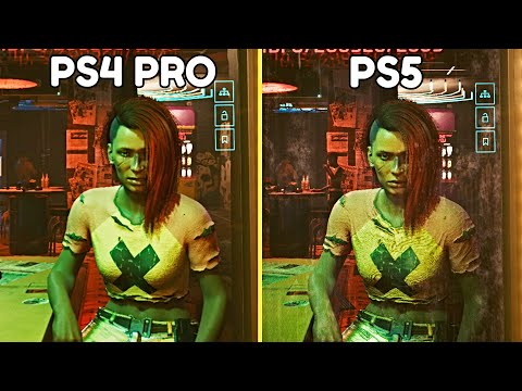 Cyberpunk 2077 - Next-Gen Patch PS5 Vs PS4 PRO Graphics Comparison (Patch 1.5 + Ray Tracing)