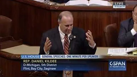 Congressman Dan Kildee on the need for Congress to act on Flint aid