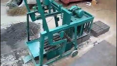 QMR2-45 small mobile concrete block machine/WhatsApp: +86 18315754985