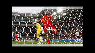 The Belgium striker who went viral for accidentally kicking a ball into his own face says he knew h