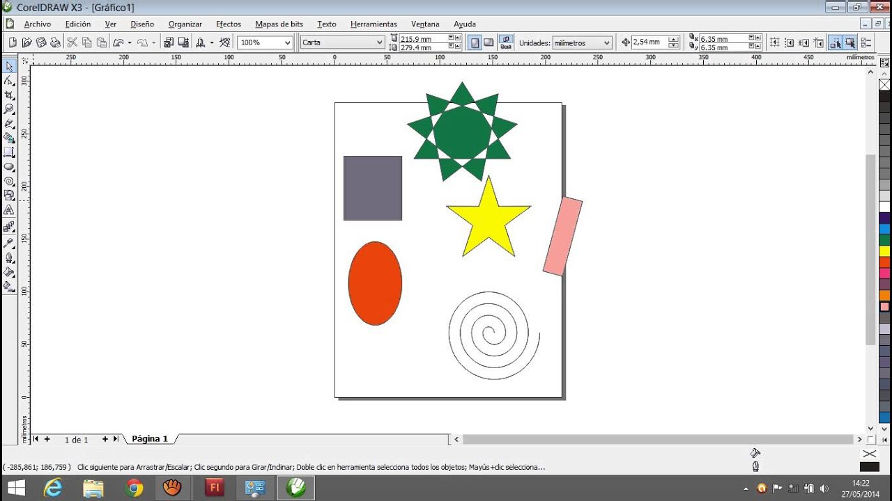 tutorial basico de Corel Draw - YouTube