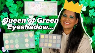 Best Green Eyeshadow Palettes 2024 - Just in time for St Patrick's Day!
