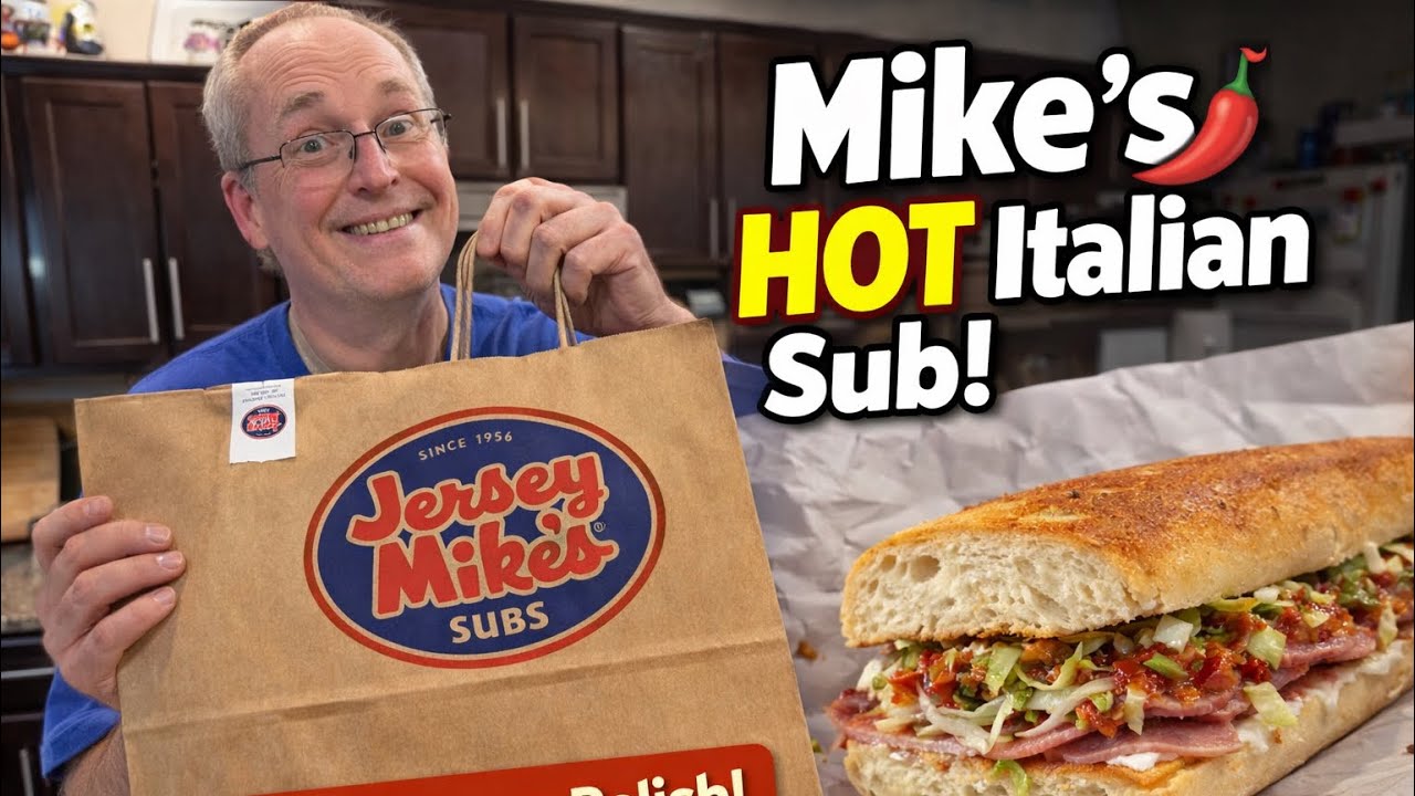 Jersey Mike’s NEW Mike’s Hot Italian 🌶️ | Too Spicy for Mrs. Cheap?