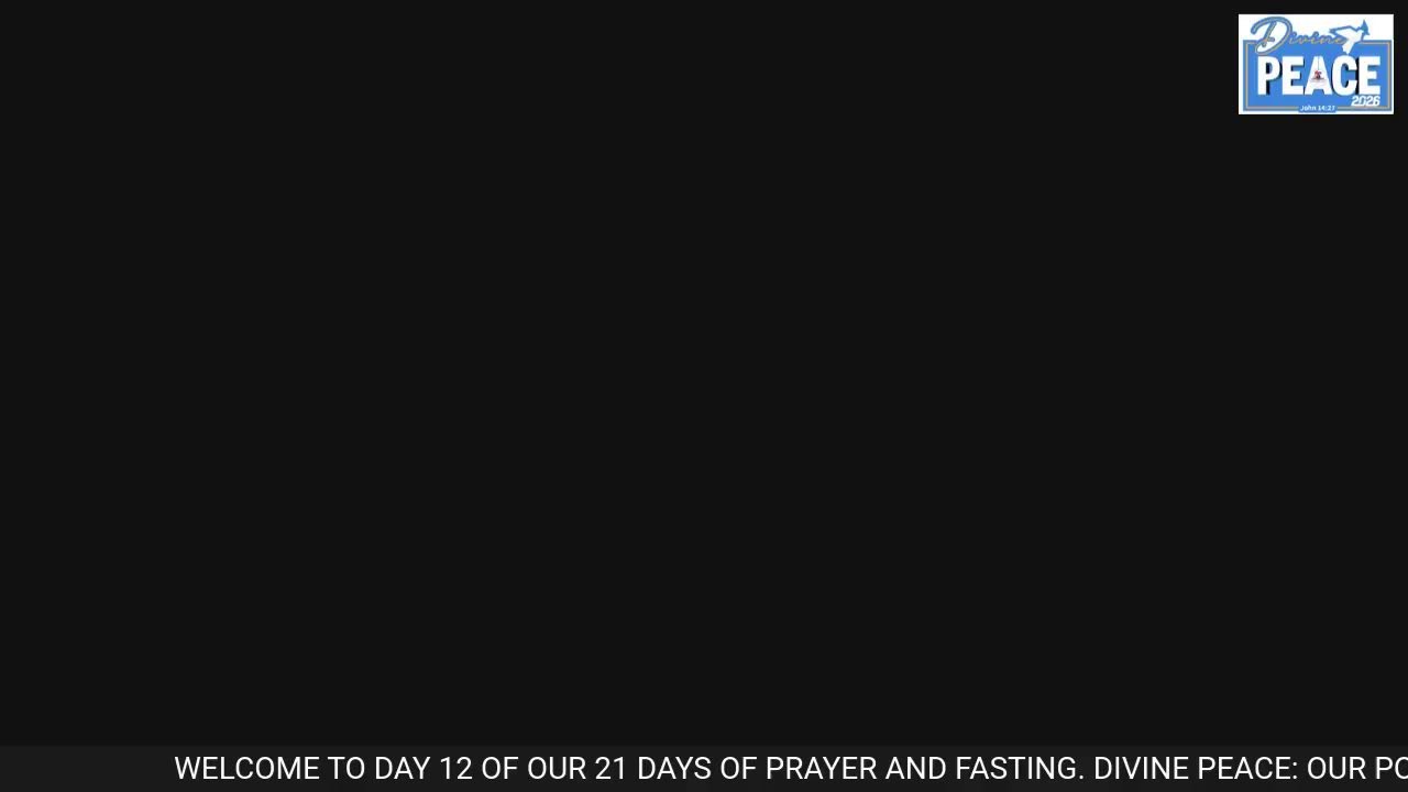 ALL NIGHT SERVICE | THE POWER OF PRAYER FOR DIVINE PEACE | 16TH JANUARY 2026 | DAY 12