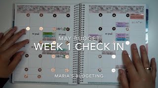 Week 1 Check In | May 2021 Budget | Inconsistent Income | College Student | 21 Year Old