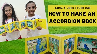 How to make an Accordion Book | DIY Book Craft | Making Tiny Accordion Book | Book Binding Tutorial