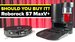 Roborock S7 MaxV Plus Test 🏡 Powerful Suction, Quiet Cleaning