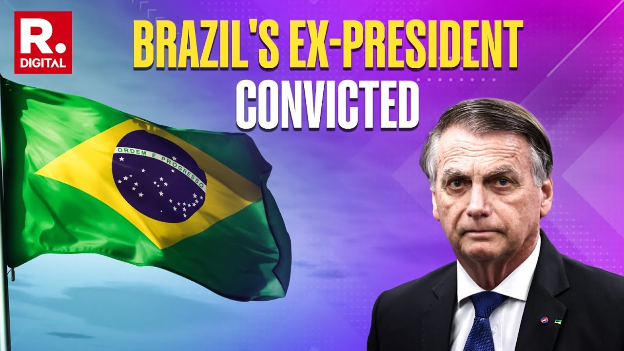 Former Brazillian President Jair Bolsonaro Convicted By Supreme Court In Coup Case