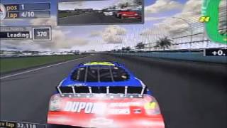 Kyle Busch passes Jeff Gordon Last Lap 2015 Championship Miami Homestead