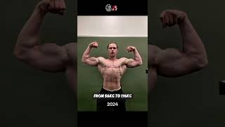 BRO BECAME A REAL MONSTER 😱 #bodybuilding #transformation #motivation #gymshorts #monster #gym
