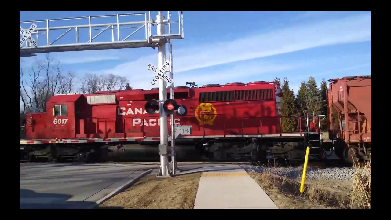 CPKC 247 Westbound Freight Train at Calhoun Rd #2, Brookfield WI