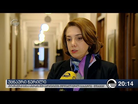 რა შეფასებები მოჰყვა მამუკა ხაზარაძის მიერ გამოძიებისთვის მიწოდებული წერილის გასაჯაროებას