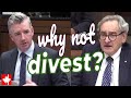 Why Not DIVEST All Top Bureaucrat Michael Sabia Grilled On Carney S Ethics Screen Blind Trust