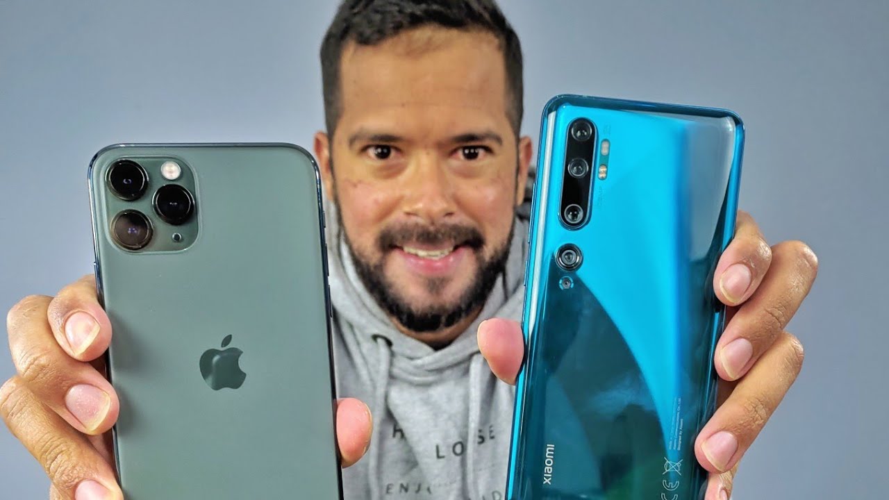 MI NOTE 10 VS IPHONE 11 PRO, COMPARATIVO DE CÂMERAS. - YouTube