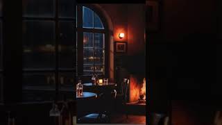 🎷✨Rainy Night JAZZ Pub Smooth Jazz &amp; Fireplace✨   #relaxnightjazz  #rainynight #jazzambience