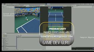 3D Tennis Game Source Code | Buy Source Codes | #devlog #sourcecode #indiegame