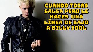 Una De Las Grandes Líneas De Bajo Rock La Hizo Un Salsero 🤯