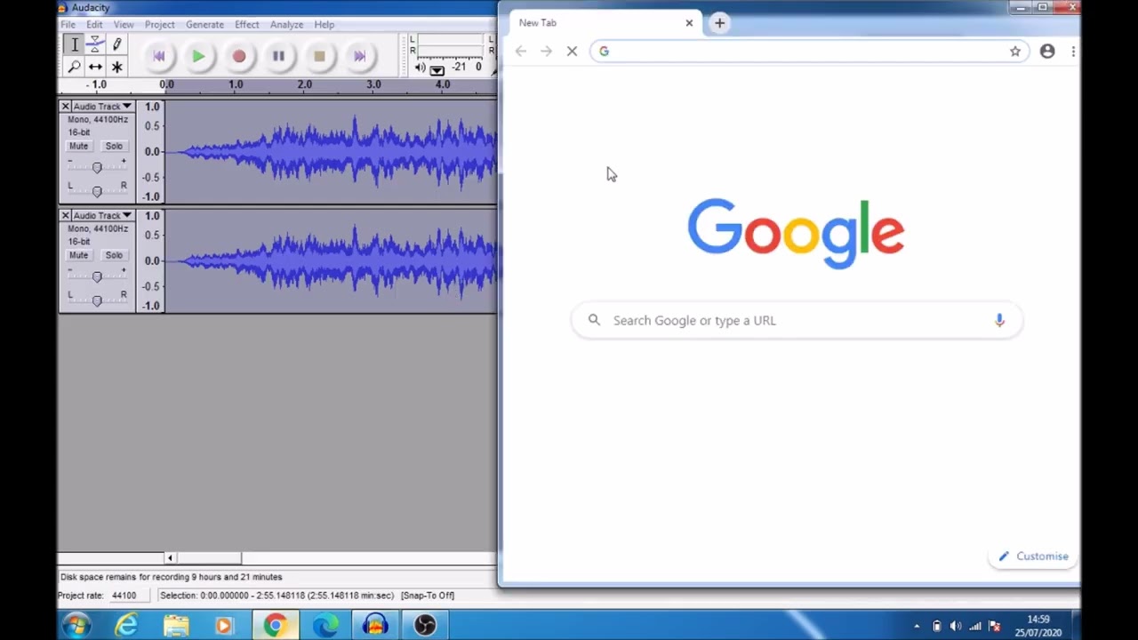 Audacity Session - The Magnificent Music