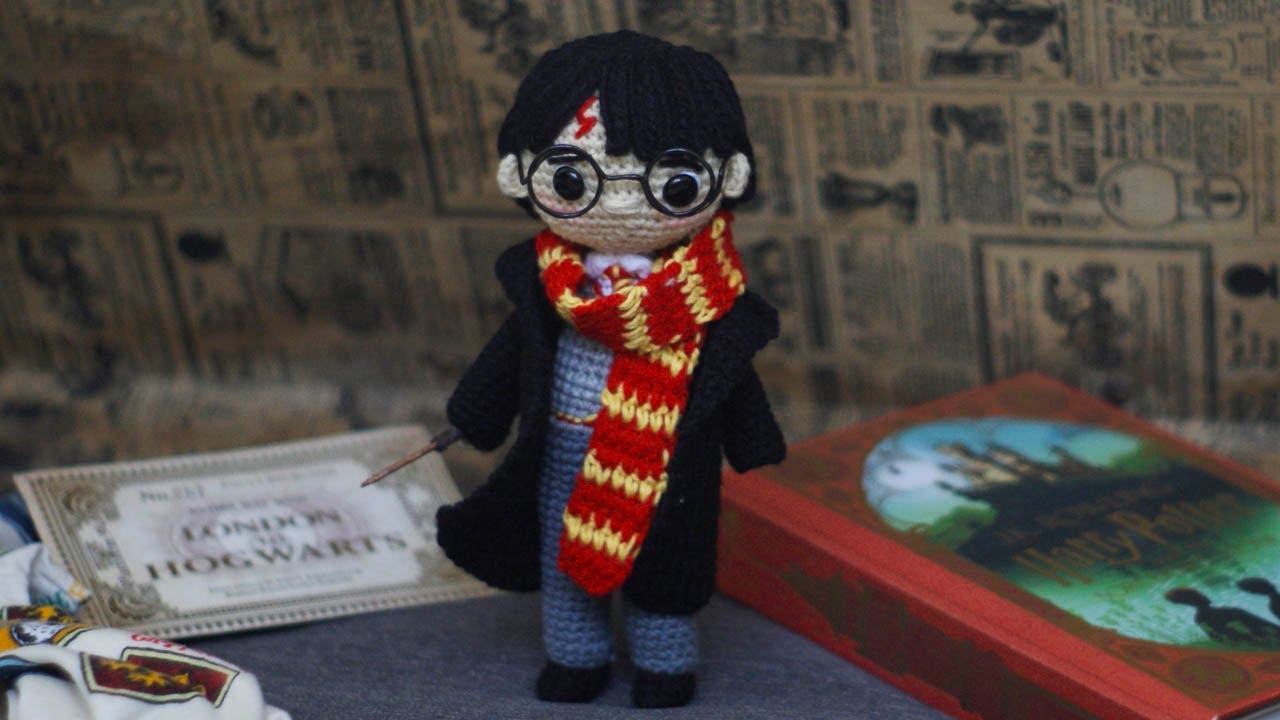 HARRY POTTER// Amigurumi tutorial// parte 1 de 3