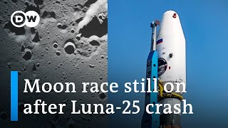 Russia's lunar lander Luna-25 crashes into moon | DW News